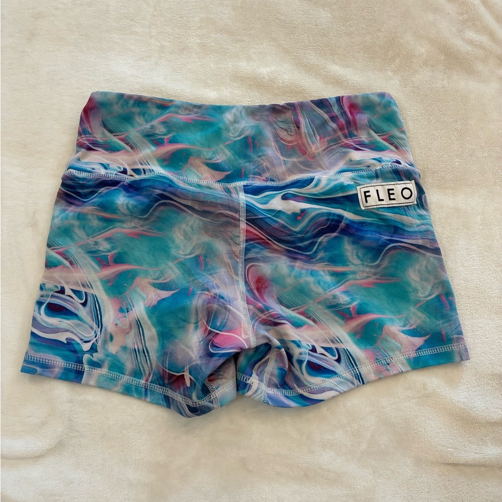 Fleo Multicolor Athletic Shorts size Medium